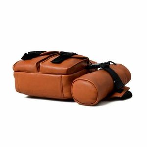 Bolsas de viaje de cuero bohemio duraderas hechas a mano cierre de cremallera bordes seguros suaves diseñados India para Otoño/Invierno/primavera/verano - Product Image 4