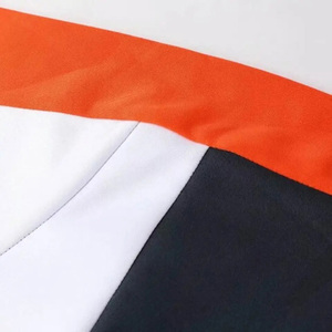 Nouvelle Arrivée Survêtement Sportif 2 Pièces Hiver en Coton Extensible Quadridirectionnel à Manches Longues et Couleurs Contrastées, Conception Personnalisée - Product Image 5
