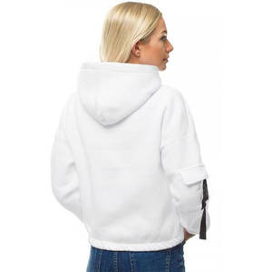 เสื้อสเวตเตอร์แบบสวมศีรษะของผู้หญิงเสื้อมีฮู้ดผ้าคอตตอนกันรอยยับสำหรับ2005 - Product Image 3