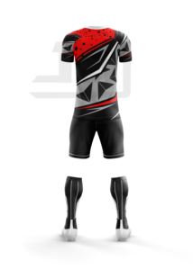 Conjunto de Camiseta y Pantalones Cortos de Fútbol Elite con Tela Transpirable de Secado Rápido Unisex para Partidos de Torneos de Liga Profesional - Product Image 6