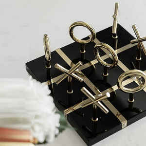 2026 Black and <b>White</b> Tic-<b>Tac</b>-Toe Set Acrylic Neon Tic <b>Tac</b> Toe Game Set Metal Gold Tic-<b>Tac</b>-Toe Game New Design for Indoor Playing - Product Image 6