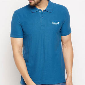 Polo personnalisé de style unique pour homme, de bonne qualité, impression de logo personnalisée, manches courtes. - Product Image 1