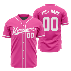 Nueva Camiseta de Béisbol con Botones de Secado Rápido y Nombre Personalizado Bordado, 100% Poliéster Transpirable, Ropa Deportiva para Jugadores de Softbol - Product Image 4