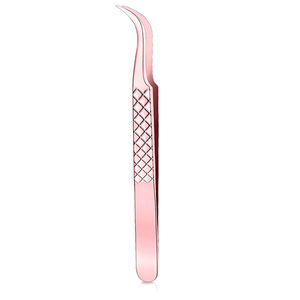 Pinzas profesionales para pestañas de acero inoxidable, herramienta de maquillaje antiestática no magnética con punta puntiaguda para extensión de pestañas Pincet - Product Image 3