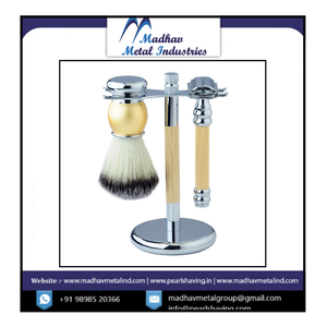 Soporte para Afeitado de Latón con Diseño de Remolinos Morados y Azules, de Alta Calidad, Duradero e Impermeable, para Guardar Maquinillas de Afeitar y Brochas - Product Image 4