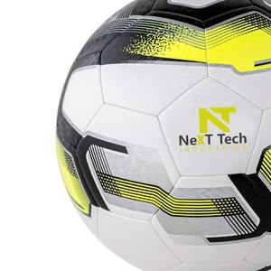 Next Tech Nouveau style Technologie hybride de football Ballon de match professionnel Matériau de texture en TPU Conception personnalisée et logo personnalisé - Product Image 3