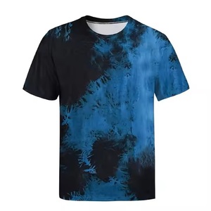 High Quality Men's t Acid Wash T Shirt <b>Tie</b> Dye 100% Cotton Plain T-Shirt for Men Causal Wear Wholesale Rate OEM And ODM - Product Image 5