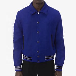 เสื้อแจ็กเก็ตเบสบอลของผู้ชายเสื้อคลุมกันลมมีอักษร - Product Image 3