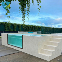 Piscine modulaire hors sol en fibre de verre 6m, préfabriquée en PRV, à construction sectionnelle, à déploiement rapide, station de loisirs portable