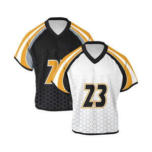 Los hombres sublimado Lacrosse al por mayor de fútbol americano Jersey de alta calidad Retro Comprar camisetas de fútbol en línea uniforme de fútbol - Product Image 1