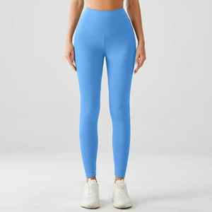 Lady Full Length Soft Cotton Spandex <b>Leggings</b> Low Waist Solid Fitted <b>Leggings</b> Elastic Cotton <b>Leggings</b> for Women - Product Image 1