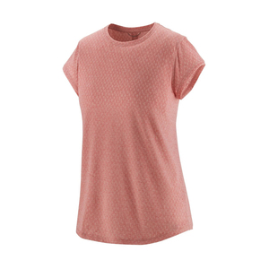 T-shirts pour femmes de haute qualité axés sur l'exportation coupe ample confortable t-shirt tricoté pour femme col rond t-shirts vierges de BD - Product Image 3