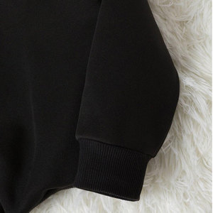 Sudadera de cuello redondo de marca privada con logotipo personalizado, jersey de gran tamaño estampado para mujer, sudaderas de cuello redondo de diseñador - Product Image 4