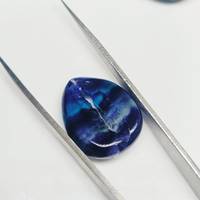 Perle en forme de coquillage cauris en fluorite jaune naturelle sculptée, 20x16MM, avec jeu de couleurs, pour bijoux