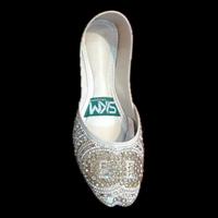 Chaussures Khusa élégantes et fabriquées à la main pour femmes, chaussures brodées de haute qualité, design plat, utilisation en intérieur, top modèles pour filles de printemps