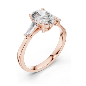 แหวนเพชรแล็บ 1.47 กะรัต สำหรับสุภาพสตรี ความใส VVS-VS สี EF ทอง 18KT, 14KT, 10KT และเงิน 925  ทองชมพู, ทองเหลือง, ทองขาว - Product Image 5