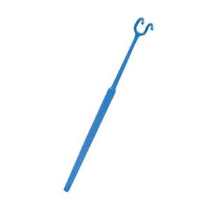 Retracteur à crochet en acier inoxydable manuel, instrument chirurgical certifié CE ISO13485 pour la chirurgie générale, longueur 16 cm - Product Image 5