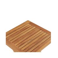 Ensembles de meubles de restaurant, table pliante au design simple et élégant, fabriquée en teck ancien, en vente en gros