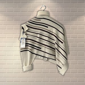 Custom Jacquard Sweater for <b>Men</b> <b>Long</b> <b>Sleeve</b> Casual Knitwear Pullover for Polo Neck Winter Anti-Pilling 14gg Knitted T-<b>Shirt</b> ODM - Product Image 3