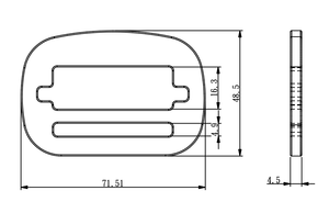 Hebilla de Aleación de Acero de Alta Resistencia Profesional YIB011 con una Resistencia a la Rotura de 22.3kN - Product Image 3