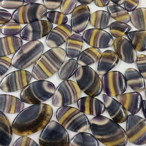 Fluorite ashlar multi-feu fluorite lisse ashlar cristal de fluorite naturelle lot de pierres précieuses en gros - Product Image 6