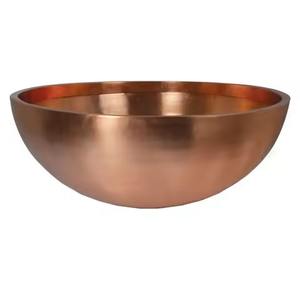 Superior Quality Food Serving <b>Bowl</b> In Copper Hammered Chocolates <b>Dessert</b> <b>Bowl</b> For Home Hotel Dinnerware Use - Product Image 3