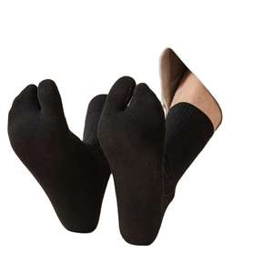 Chaussettes Crew en tricot éponge confortable unisexe coton mélangé Standard séchage rapide décontracté respirant automne sport chaussettes à la mode - Product Image 1