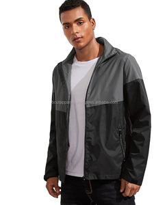 Chaqueta Cortavientos Acolchada de Poliéster Impermeable y Transpirable para Hombre, Talla Grande, con Capucha y Diseño de Bloques de Color, Nueva Llegada, Gran Venta - Product Image 1