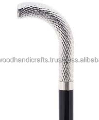 Nuevo diseño Venta caliente Bastón de madera con nuevo diseño Mango de latón Bastón para caminar plegable Bastones decorativos para caminar - Product Image 5