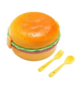 Lonchera para Hamburguesas de Primera Calidad al por Mayor con Cuchara y Tenedor, una Lonchera Divertida que Complementa tu Almuerzo - Product Image 6