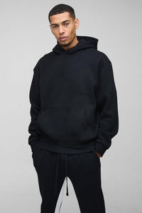 ชุดวอร์มผ้าฝ้ายผสมพัฟฟ์พิมพ์ลาย100% สำหรับผู้ชายชุดวอร์ม2025มีฮู้ด - Product Image 2