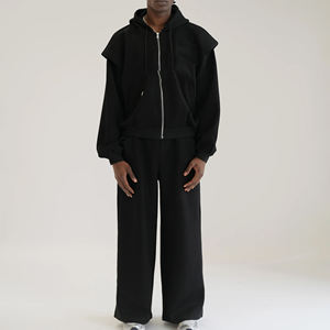 Dernier design de survêtement personnalisé pour hommes, ensembles de sweat-shirts unisexes en coton biologique, survêtement personnalisé, ensemble de jogging pour hommes, ensemble de survêtement - Product Image 1