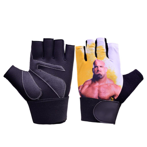 Guantes de entrenamiento de color sólido con logotipo personalizado de alta calidad para culturismo y levantamiento de pesas Recién llegado Equipo de ejercicio - Product Image 1