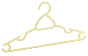 Cintre en tissu multifonctionnel durable Afossa, crochets antidérapants, rectangle, gain de place, écologique, organisation moderne des vêtements - Product Image 6