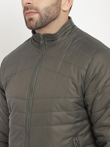 Recién llegado, chaqueta acolchada impermeable para hombre, chaqueta de invierno personalizada de fabricantes en blanco de talla grande estilo informal al por mayor - Product Image 6