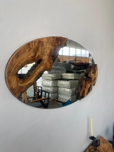 Espejo de Pared de Madera Rústica de Calidad de Exportación para Decoración de Entrada, Decoración del Hogar y Mejora del Espacio, Disponible a Precio de Exportación - Product Image 5