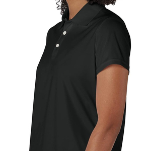 High Quality 100% Cotton Knitted Women's for Shirt Breathable Plus Size Short Sleeve Solid <b>Yellow</b> Casual for Neck Printed - Product Image 5