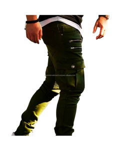 Vaqueros rectos unisex de talla grande para hombre con cintura de detección de agujas, chaquetas de carreras, chaqueta de motociclista estilo biker - Product Image 3