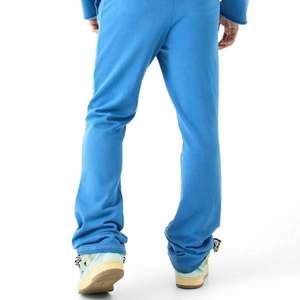 ชุดวอร์มมีฮู้ดสำหรับผู้ชายผ้าคอตตอน100% ชุดวอร์มสไตล์วินเทจสำหรับซัก - Product Image 4