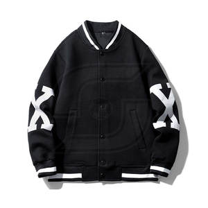 Chaqueta con letras de lana 100% para hombre, chaqueta Lisa ajustada, hecha en Pakistán, novedad de invierno - Product Image 1