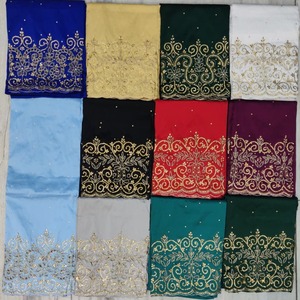 Best Quality Latest Somalian Luxurious Silk Satin Underskirt Gorgura Dress Hand Work Intricate Crystal Stone Work Party Wear - Product Image 1