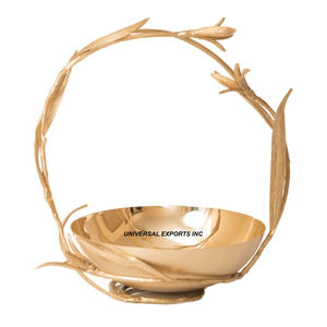 Cuenco de Chocolate de Metal de lujo Forma redonda Cuenco dulce martillado Clásico Elegante Nuevo Cuenco de Chocolate de lujo - Product Image 6