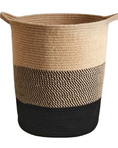 Última gran venta cesta de hierba de mar aspecto de lujo cesta de hierba de Mar hecha a mano elegante para el almacenamiento de la cocina del hogar con precio barato - Product Image 1