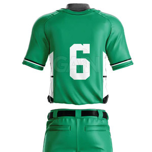 Uniformes de baseball pour hommes avec logo personnalisé imprimé, respirants, à séchage rapide, 100% polyester, avec un design unique - Product Image 6