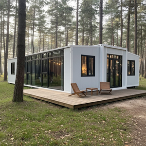 Casas Transportables <span class=keywords><strong>en</strong></span> Contenedores de <span class=keywords><strong>40</strong></span> Pies, Casas de Lujo <span class=keywords><strong>en</strong></span> Contenedores de <span class=keywords><strong>40</strong></span> Pies Listas para Habitar, Contenedor Casa de 2 Dormitorios - Product Image 1