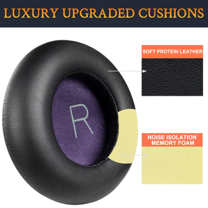 Almohadillas de Repuesto para Auriculares Inalámbricos Plantronics <span class=keywords><strong>BackBeat</strong></span> Pro, Almohadillas con Espuma de Memoria, Proteína de Cuero Más Suave - Product Image 2