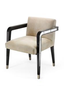 Modern Luxury Chair Leather Design Comfort Seating <b>Sofa</b> Chair Metal Wood Frame for Living Room Restaurant Decorative Furniture - Product Image 4