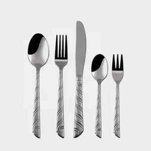 Superior Quality <b>Flatware</b> Set in Stainless Steel With Elegant Design Perfect for Hotel and Restaurant Dining Events Cutlery Sets - Product Image 3