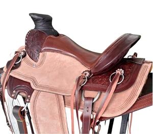 Selle Western en cuir véritable de qualité supérieure pour cheval Selle de course pour équitation Selle Western - Product Image 3