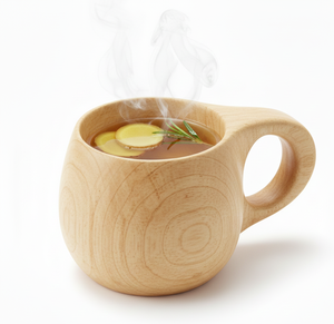 แก้วสาเกไม้บีชทรงกลมแบบญี่ปุ่นสั่งทำพิเศษ ดีไซน์แบบญี่ปุ่น-ดัตช์ เป็นมิตรกับสิ่งแวดล้อม เหมาะสำหรับเป็นของขวัญทางธุรกิจ - Product Image 5